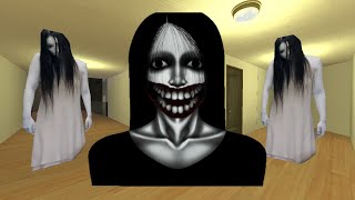 Kuchisaka Onna and Scary Ghost Kayako Saeki Nextbots Gmod  Garrys Mod [upl. by Nahta206]