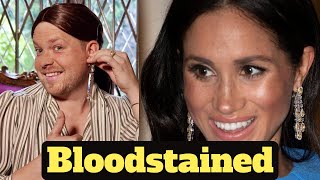 Meghan Interview BLOODSTAINED EARRINGS From Saudi Prince Parody [upl. by Ecnerwal]