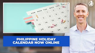 Ep192 The 2023 Philippine Holiday Calendar [upl. by Norac]