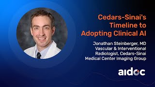 CedarsSinais Timeline to Adopting Clinical AI [upl. by Thorma181]