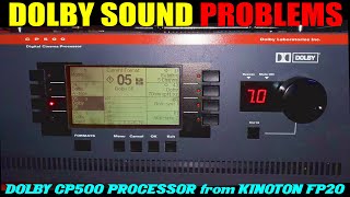 35mm DOLBY SOUND PROBLEMS  DOLBY CP500 from KINOTON FP20 35mm in the home [upl. by Anneiv]