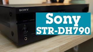 Sony STRDH790 72channel home theater receiver  Crutchfield [upl. by Ahsaetal87]