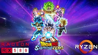 Dragon Ball Sparking Zero  RX 580  All Settings Tested  Unreal Engine 5 [upl. by Samy]