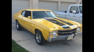 1971 Chevelle SS Restoration [upl. by Enamrahc]