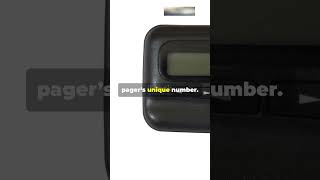 What is a Pager 📟 Pager pagerexplosion creativetech TechHistory Shorts Throwback Wireless [upl. by Ohce]