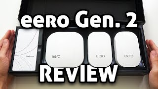 eero Mesh WiFi Gen 2 with TriBand REVIEW [upl. by Yrem]