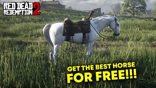 Red Dead Redemption 2 How To Get The Best Horse in the Game For FreeVery Easy  Full Guide [upl. by Ahsaei196]