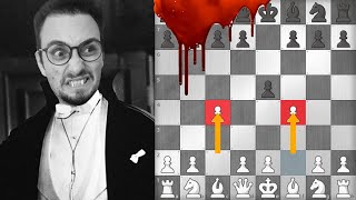 NEW CHESS OPENING THE VAMPIRE GAMBIT [upl. by Wheelwright]