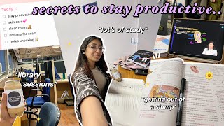 STUDY VLOG📝 productive days getting out of a slump prepladder next edition notes unboxing [upl. by Eimma]