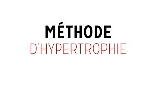 Méthode dhypertrophie  le quotBisetquot [upl. by Sille]