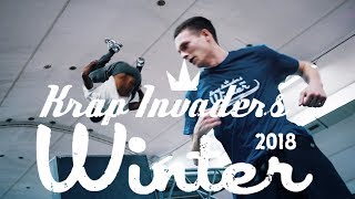 Krap Invaders Winter 2018  Anniversary ParkourFreerunning Jam [upl. by Ravens]