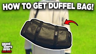 How To Get The Duffel Bag In GTA 5 Online  Solo 2024 [upl. by Aihsemat528]