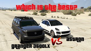 GTA Online Granger 3600LX VS Astron  The Contract [upl. by Ydnahs542]