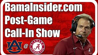 Alabama vs Auburn  Post Game CallIn Show with Kyle Henderson of BamaInsider [upl. by Fechter]