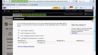 Forward Godaddy domain to Ipage Web Hosting [upl. by Negris]