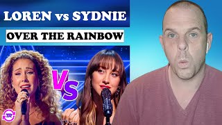 Loren Allred VS Sydnie Christmas Who Sang It Better  REACTION  Over The Rainbow [upl. by Beebe]