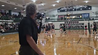 103024  Prescott High v Flagstaff Girls Volleyball JV [upl. by Abehs]