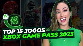 TOP 15 Melhores JOGOS do XBOX GAME PASS de 2023 [upl. by Bunns]