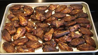 Smoked Chicken Wings On The Oklahoma Joes Highland [upl. by Stanwin]