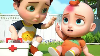 Leos got a booboo 😭  BooBoo Song for Kids  Boo Kids Songs amp Nursery Rhymes [upl. by Aissat263]