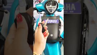 2024 fascino matt cyan colour best milage ever💗 yamahafascino fascino125 viral trending scooter [upl. by Assener]