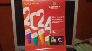 ¡Vuelve el Calendario Cinemex 2024  Review del Calendario 2020 [upl. by Sweeney]