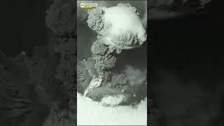 Volcanic Eruption captured by NASA Camera from a Satellite nasa volcanoeruption [upl. by Llehsam]