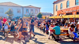 Caminha Village Portugal 🇵🇹  ArtBeerFest  Viana do Castelo Walking Tour 4K ASMR  Summer 2023 [upl. by Esoj]