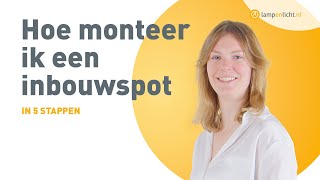 Hoe monteer ik een inbouwspot Zo plaats je een inbouwspot in het plafond  MONTAGE [upl. by Cheria]