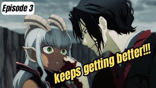 Episode 3  No Longer Allowed in Another World  ANIME REACTION REVIEW [upl. by Noyad]