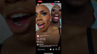 Monet X Change Instagram Live W Bob The Drag Queen [upl. by Trinee]