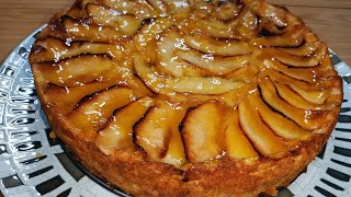 DELICIA DE MANZANA 😋 tarta de manzana con muy pocos ingredientes [upl. by Bathsheba]