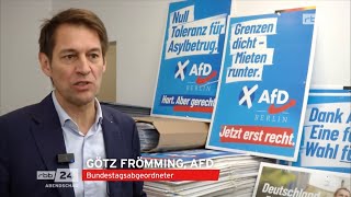 Wahlwiederholung Wir freuen uns auf den Wahlkampf  Dr Götz Frömming AfD [upl. by Airun]