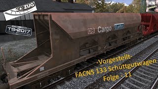 Vorstellung  FACNS 133 Schüttgutwagen  3DZug  TS 2017  Folge 11 [upl. by Root]