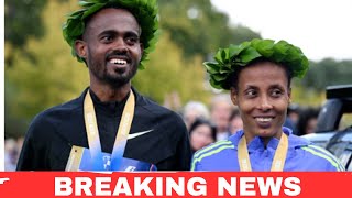 Milkesa Mengesha and Tigist Ketema seal Ethiopia double at Berlin Marathon [upl. by Morette]