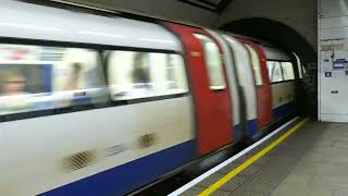 départ de métro 1995 STOCK TUBE MORNINGTON CRESCENT NORTHERN LINE [upl. by Atir371]