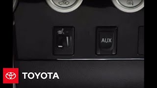 2007  2009 Tundra HowTo Heated Seats  Toyota [upl. by Rukna145]