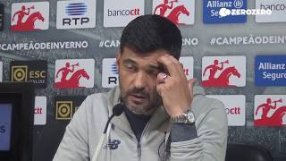 Sérgio Conceição «Expulsão de Herrera foi o que menos gostei» [upl. by Zenia]