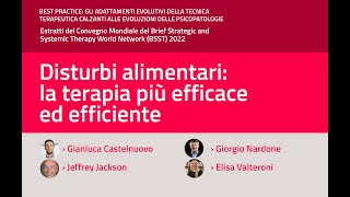 I disturbi alimentari la terapia più efficace ed efficiente [upl. by Ahsiened]