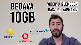 Öğrencilere Bedava 10 GB İnternet  İzlemeden Başvurmayın [upl. by Tati112]