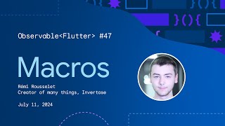 Rewriting freezed with Macros  Observable Flutter 47 [upl. by Dhaf]