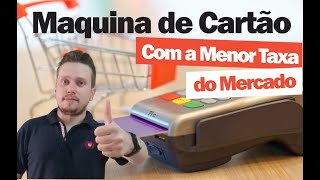 Maquina de Cartão Com a Menor Taxa do Mercado [upl. by Photima]