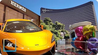 4K Inside The Best Luxury Hotel WYNN LAS VEGAS and Most Expensive Mall in The of World [upl. by Eisen]