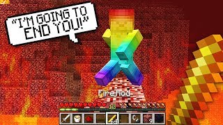 I BATTLED RAINBOW STEVE IN MINECRAFT [upl. by Gio]