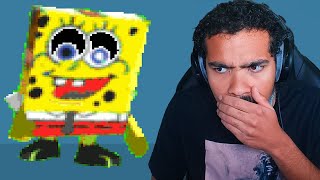 Worlds Most Cursed Spongebob Game [upl. by Milla]