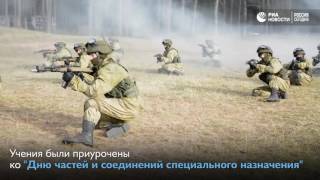 The Russian Airborne Troops or VDV spetsnaz during training in Pskov [upl. by Ailecec828]