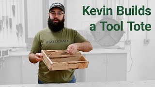 DIY Tool Tote Build with WoodRiver Tote Handle Router Template [upl. by Hugh629]