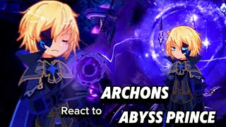 Archons Neuvillette react to Abyss twin [upl. by Finstad]