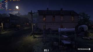 Red Dead Redemption 2  1080P Ultra Settings DLSS QUALITY  7800X3D RTX 3070TI [upl. by Drud]