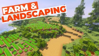 COME COSTRUIRE FARM BELLE in Minecraft – Minecraft Tutorial ITA 120 [upl. by Terrena14]